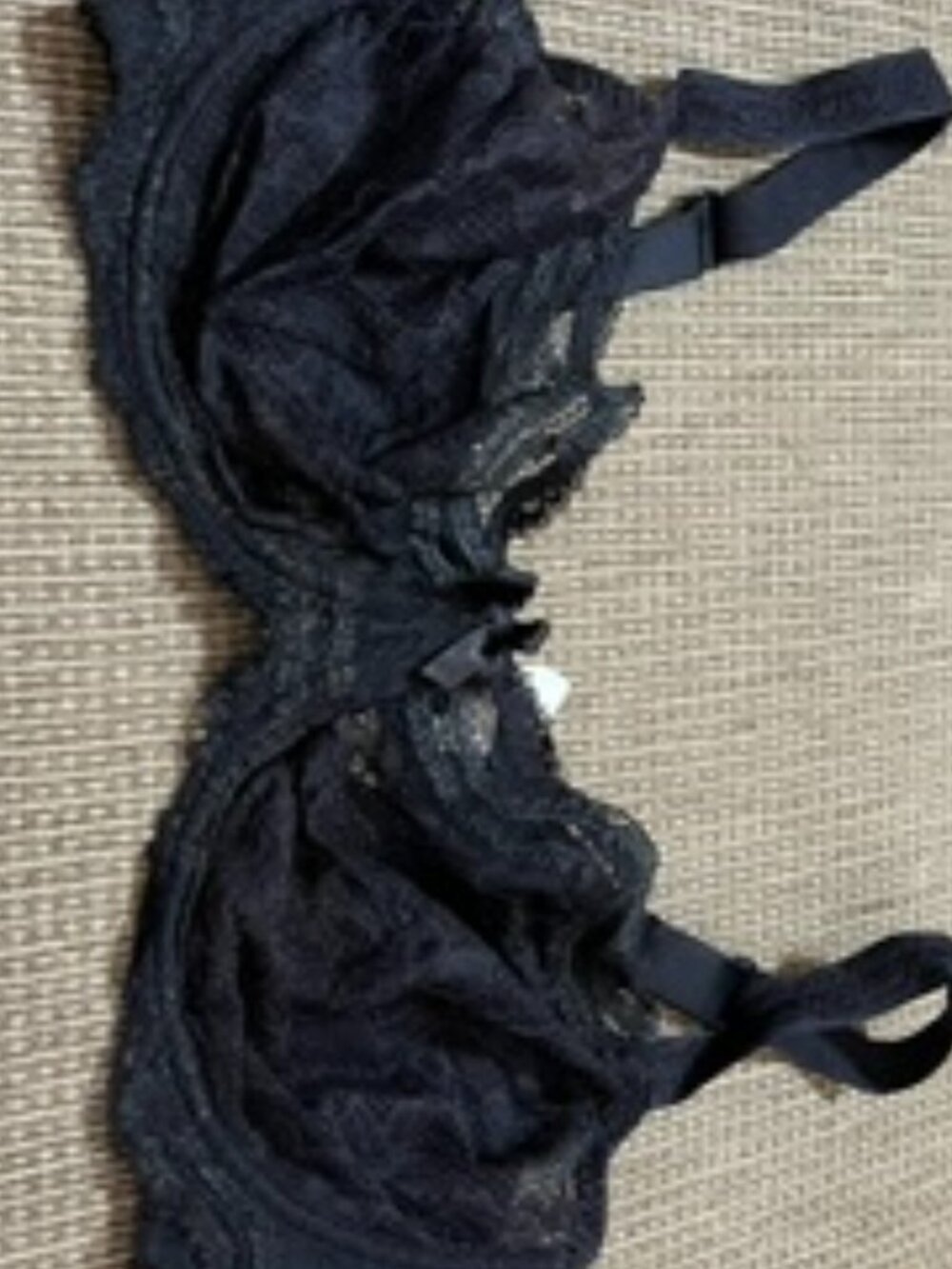 Simone Perele Black Lace Underwire Bra